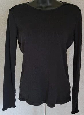 No Boundaries Juniors Womens Shirt Top Blouse Size XL X Large 15/17 Black - Image 1 of 4