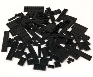 Lego Clásico Ciudad Ladrillos Placas Negras Paquete 160g Vintage AH469 - Imagen 1 de 2