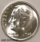 1946 S Roosevelt Dime Gem Bu Uncirculated 90% Silver