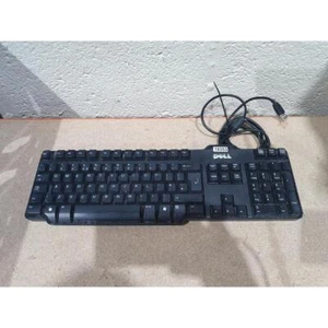 Dell SK-8115 Keyboard Black Wired USB QWERTY Standard 104-Keys Ergonomic for PC - Picture 1 of 9