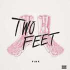 Zwei Füße - rosa NEU Vinyl