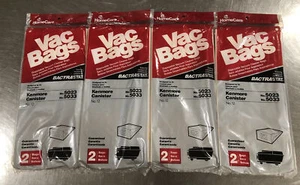 Lot Of 4~2 Pack HomeCare Vac Bags for Kenmore Canister # 5023 and 5033 - Picture 1 of 1