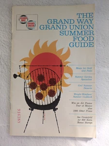 The Grand Union/Way Summer Food Guide Weight Watchers 1963 VTG coupons and ads - Picture 1 of 6