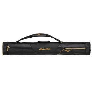 Mizuno Pro Baseball Bat Case 1FJTB00009 for 3 Bats Black (09) Durable PVC - Picture 1 of 10