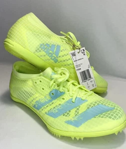 Adidas Adizero Ambition Track And Field Neon Shoes Choose Size FY0369 NWOB - Picture 1 of 9