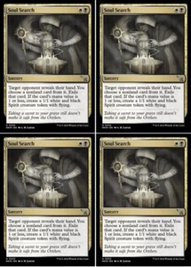 MTG - 4x SOUL SEARCH - Murders at Karlov Manor (U) - Picture 1 of 1