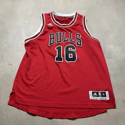 Chicago Bulls Pau Gasol Jersey Adidas Youth Boys XL Vintage Y2K - Image 1 of 4