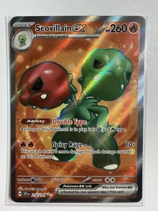 Scovillain ex 216/191 Ultra Rare Wogende Funken SV08 Pokémon TCG - Bild 1 von 2
