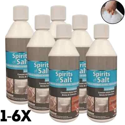Spirits Of Salt Unblocks Pipes, Toilets & Drains - 500 ml  Limescale Remover New - Image 1 of 4