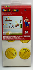 Super Mario Nintendo Wall Decals Peel & Stick 45 Decor Retro Gaming Stickers NEW