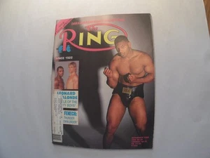 1c-25 Vintage Boxmagazin THE RING DEZEMBER 1988 MIKE TYSON Cover - Bild 1 von 2