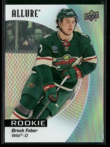 2023-24 Upper Deck Allure - Rookies Brock Faber #112 (RC) - Imagen 1 de 2