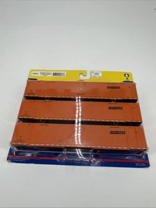 Paquete de 3 contenedores intermodales nacionales Schneider Athearn 27977 53' escala HO - Imagen 1 de 6