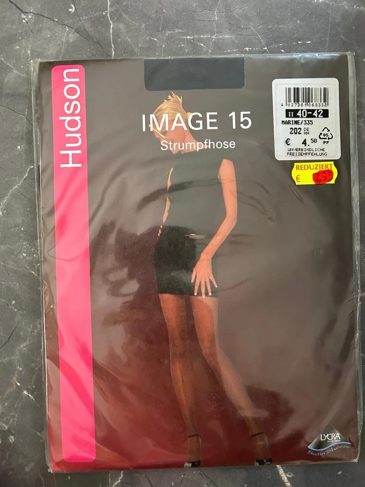 Hudson Image 15den Strumpfhose II 40-42 marine blau Feinstrumpfhose - Bild 1 von 1