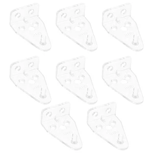 Juego de 8 ganchos de posicionamiento de persianas accesorios ganchos inclinables para persianas - Imagen 1 de 12