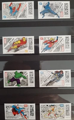 Germany 2022 - 2025, Marvel, Super Heros, Spider Man, Superman, Wonder Woman MNH - Image 1 of 4