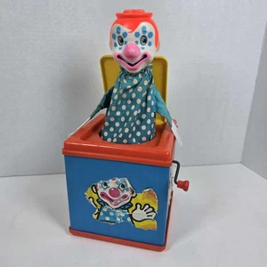 (READ) Vintage 1976 Mattel Jack in the Music Box Clown Toy - Picture 1 of 17