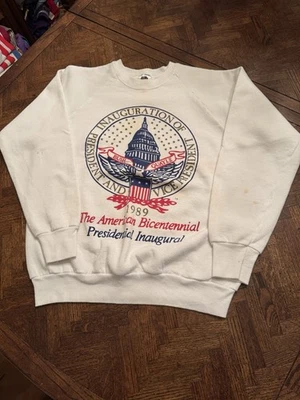 Vintage 1989 Inauguration President Bush Vice President Quayle Bicentennial - Image 1 of 4