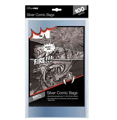 ULTRAPRO Ultra Pro - Comics Bags Silver - Pack de 100
