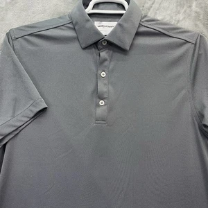 Ministry of Supply Shirt Mens large apollo performance golf casual gray tennis - Picture 1 of 14