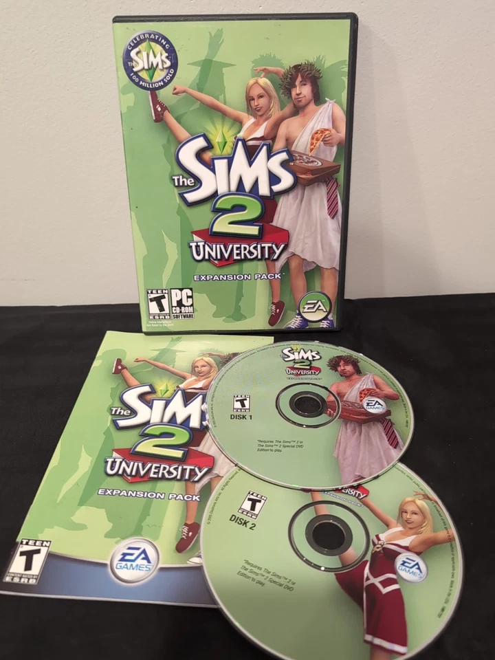 Los Sims 2 PC Juego Universidad Expansión Pack - Con Manual y Código Clave - ENVÍO GRATUITO Foto 1 de 1