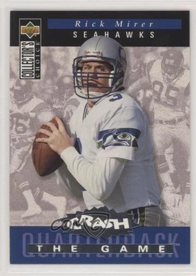 1994 Upper Deck Collector's Choice Crash the Game Silver Prize Rick Mirer #C3 - Image 1 of 2
