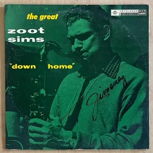 ZOOT SIMS "Down Home" 1960 Bethlehem Hi Fi Mono BCP6051 Jazz Vinyl LP G/VG - Picture 1 of 9