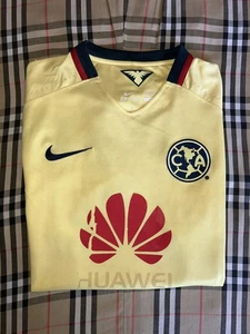 2015 Nike Club America gelb Fußball Trikot Herren Medium Liga MX Samudio signiert - Bild 1 von 12