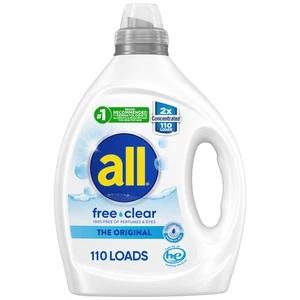free clear, Original, Liquid Laundry Detergent for Sensitive Skin, Unscented ... - Picture 1 of 8