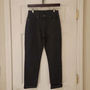 Banana Republic Jeans Size 25/0 Black Denim Girlfriend Wash Classic NWOT NEW - Picture 1 of 9