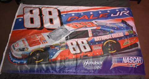 2012 WinCraft Hendrick NASCAR Flag Banner  3'x 5' | Dale Earnhardt Jr #88 Cover