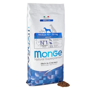 CROCCANTINI PER CANE kg. 12 MEDIUM ADULT MONGE - Foto 1 di 1