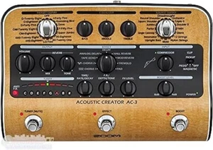 Preamplificatore ZOOM AC-3 per chitarra acustica Nuovo - Foto 1 di 7
