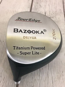 Tour Edge Bazooka 270cc Titanium Driver 10,5° - Sinistro - LH CLUB HEAD ONLY! - Foto 1 di 13