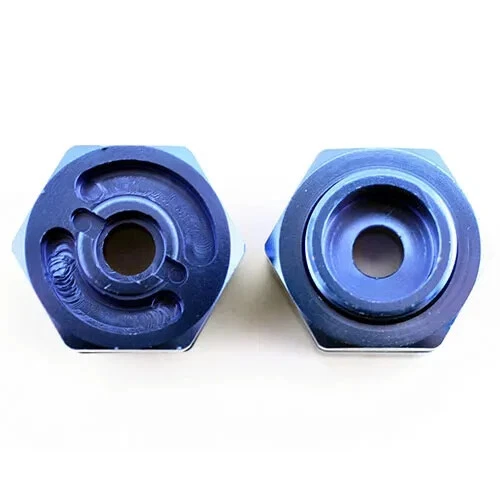 Pro-Line 2Pc 23mm Heavy Duty Wheel Hex Adapter for HPI Savage (Blue) PRO6033-00 - Image 1 of 1