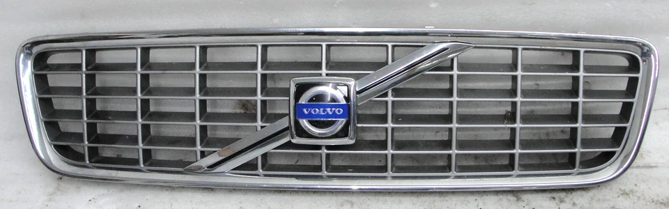 Volvo S80 OEM cromo parrilla delantera capó montaje eggcrate 04-06 buenas pestañas 8659947 Foto 1 de 4