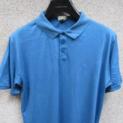 LL BEAN MENS SHORT SLEEVE BUTTONED POLOSHIRT SIZE L REF (NC02330) - Image 1 of 4