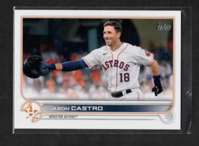 JASON CASTRO 2022 TOPPS ADVANCED STATS 182/300 HOUSTON ASTROS - Image 1 of 2