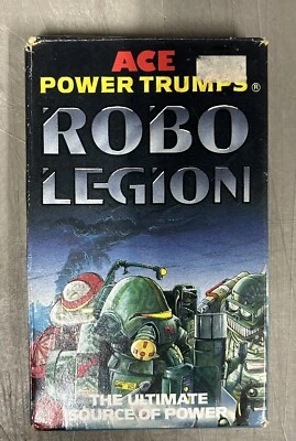 Ace Power Trumps Robo Legion Cards The Ultimate Power Source Sealed Inside - Image 1 of 4
