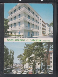 Cartolina Riccione Hotel Milano & Helvetia HH1219 - Picture 1 of 1