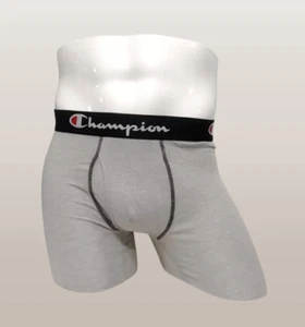 Champion Herren Boxershorts 4er Pack Fly Cotton Stretch feuchtigkeitsableitend blau grau marine rot - Bild 1 von 8