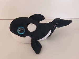 TY Beanie Boos Nona Killer Whale Plush Beanie Stuffed Animal Toy 18cm 2017 - Picture 1 of 7