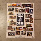 TOPPS STAR WARS TRADING CARDS POSTER