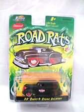 NIP Vintage Road Rats 39' Chevy Sedan Delivery Jada Toys 1:64 Low Rider, Black