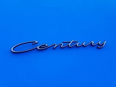 97 98 99 00 01 02 03 04 05 BUICK CENTURY EMBLEMA LATERAL INSIGNIA SÍMBOLO USADO OEM A17 Foto 1 de 3