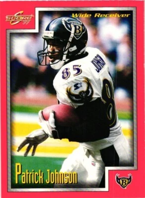 1999 SCORE FOOTBALL PATRICK JOHNSON #141 $0.99 VALUE BOX - Image 1 of 2