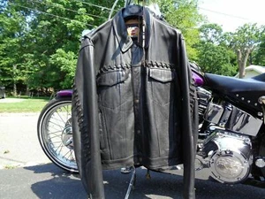 HARLEY DAVIDSON LEATHER JKT-SOUTHWESTERN-PART OF HD 100TH ANNIVERSARY EDITION 2X - Picture 1 of 9