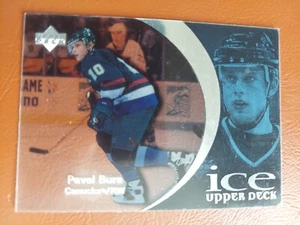1997-98 Upper Deck Ice Acetate Card # 86 PAVEL BURE VANCOUVER CANUCKS - Picture 1 of 2