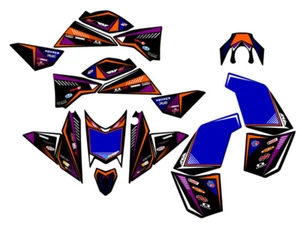 Kit de Gráficos Senge Negro Senge Todos los Años XC/SX 525 SURGE compatible con KTM - Imagen 1 de 7