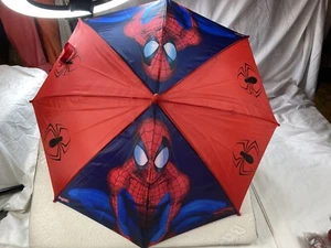 Vintage Marvel Spiderman 3 Umbrellas Character Handle for Kids Age 3-7 - Picture 1 of 7